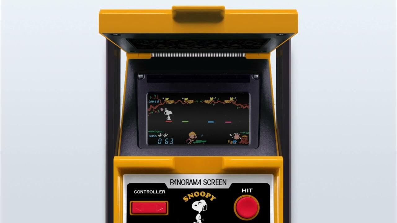 Game & Watch Snoopy (Panorama Screen) [Handheld Longplay] (1983) Nintendo YouTube