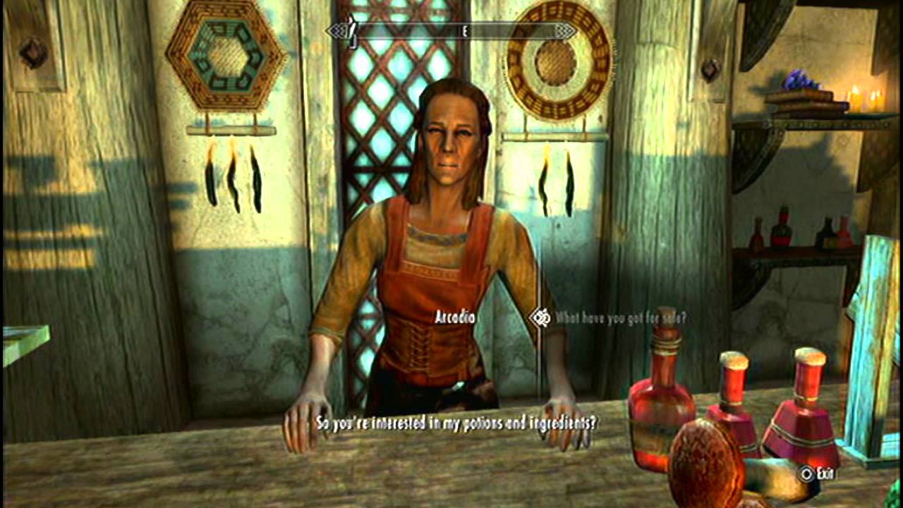Skyrim : how to make potion of restore health