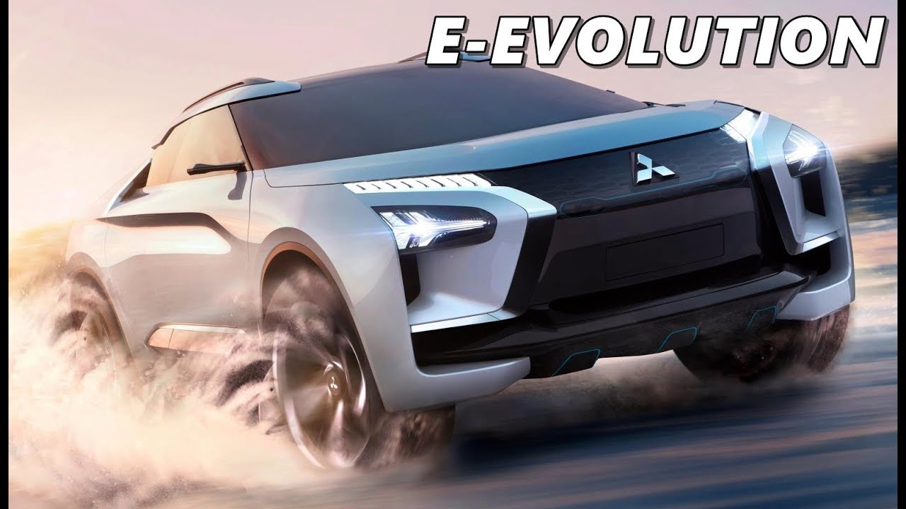 Mitsubishi e-EVOLUTION Concept - First Look - YouTube