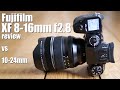 Fujifilm XF 8-16mm f2.8 review vs 10-24mm