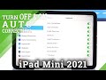 How to Enter Text Correction Options on iPad mini (2021)?