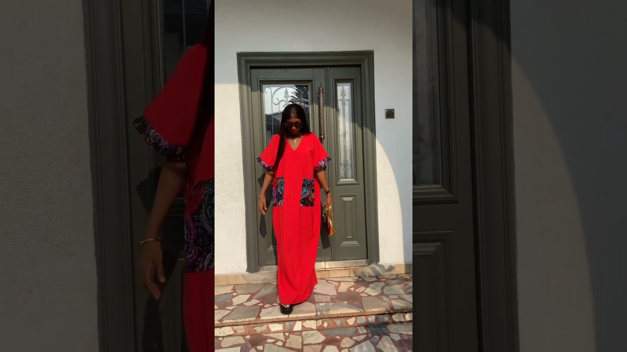 Стиль платья из крепа Бубу #стили #бубу #африканскоенарядноеплатье #бубуплатье #модныетренды
