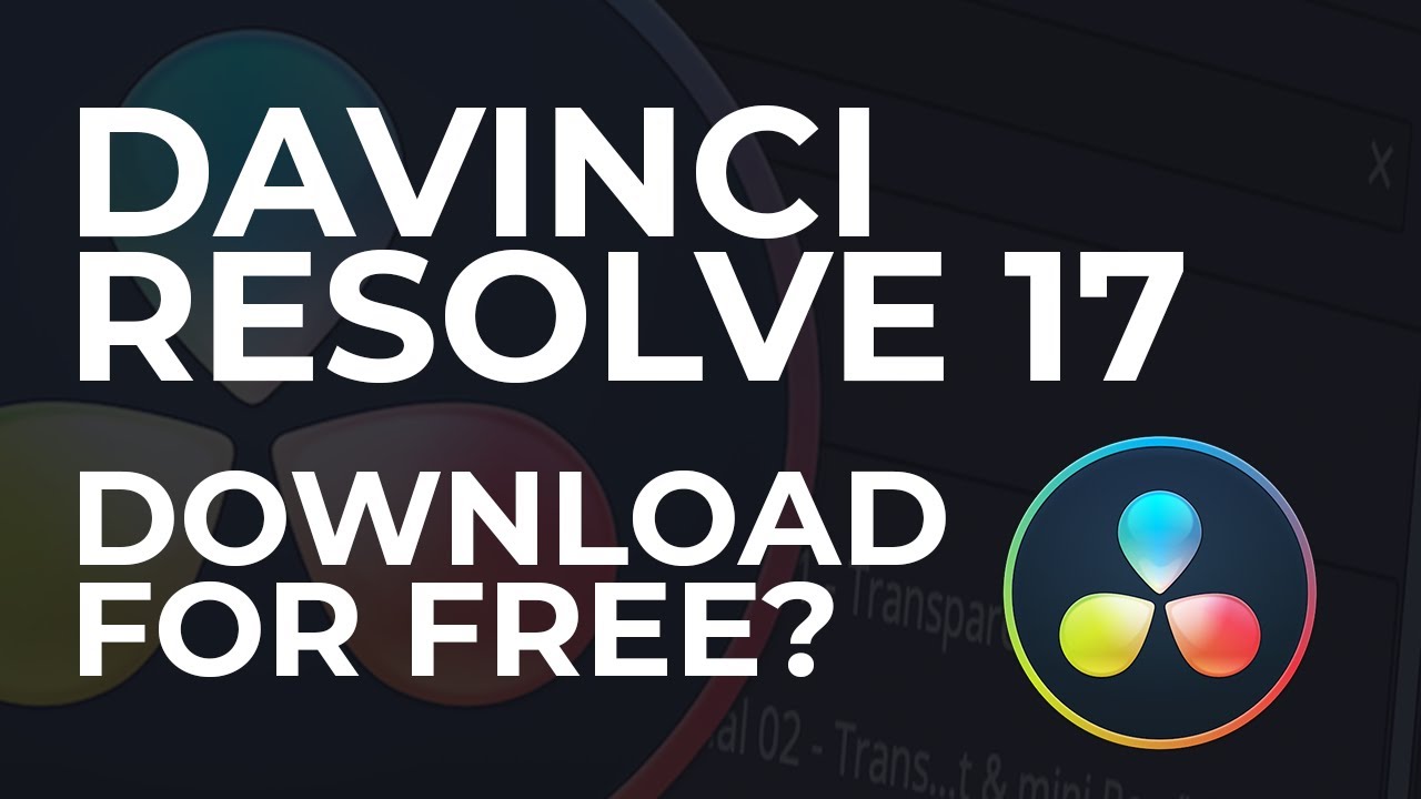 davinci resolve 17 download free