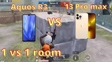 iphone 13 Pro max vs Aquos R3 | 1 vs 1 TDM | Talha Gaming 5.