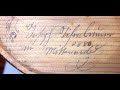 Repair of a Josepf Tiefenbrunner / Mittenwald 1883 violin 319