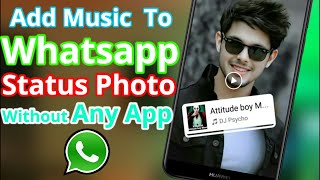 How To Add Music To Whatsapp Status Without App In 2022 | Add Song To Whatsapp Without Any App screenshot 4