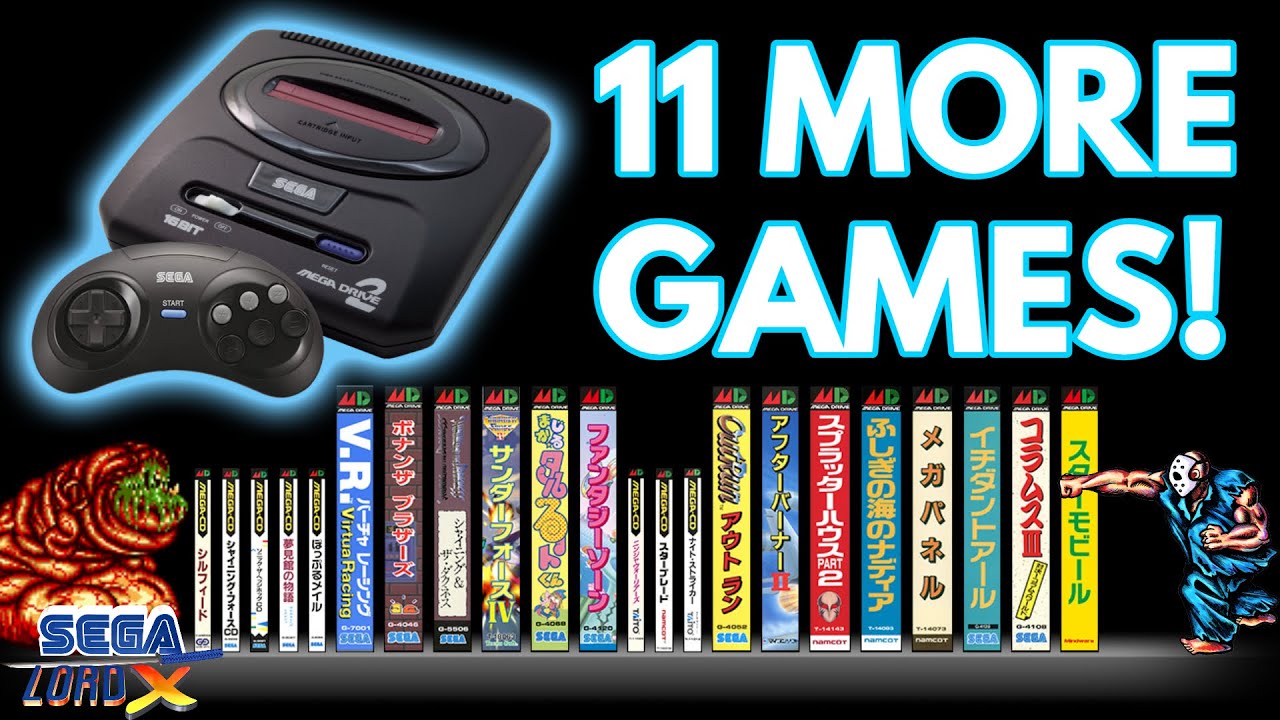 The Sega Mega Drive Mini 2 - 11 More Games Revealed! 