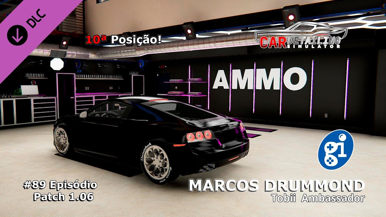 - 85 Car Detailing Simulator - DLC AMMO NYC DLC - Começando uma nova história!