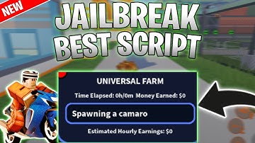 *NEW* Jailbreak Script (PASTEBIN 2025) (AUTOFARM, AUTO ARREST, AUTO ROB)