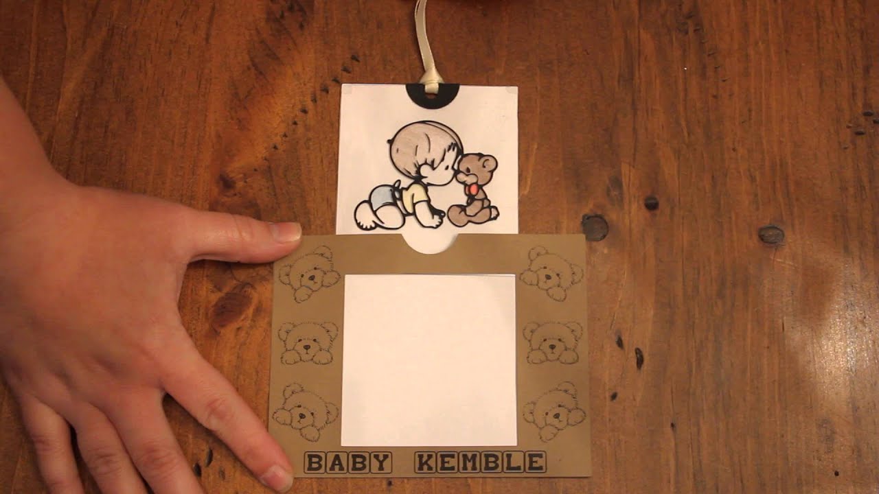 Gender Reveal Card - YouTube