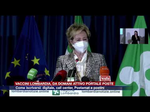 Etg - Prenotazione delle vaccinazioni in Lombardia, portale Poste operativo da domani