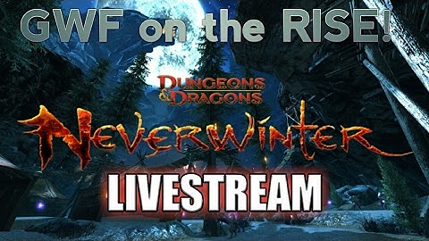 Neverwinter! Power Levelling Great Weapon Fighter! 2x XP Event! PS4