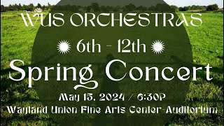 WUS Orchestras Spring Concert 2024