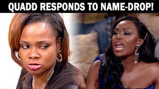 Married to Medicine: Quad Webb Addresses Name Drop by Dr. Heavenly Kimes Against Sweet Tea