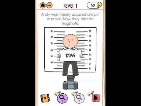 Brain test 2 prison escape level 2 solution or walkthrough 