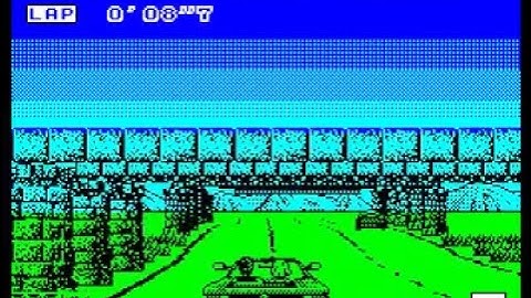 EnglishRetro ZX Spectrum - Outrun