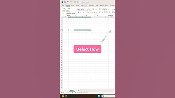 Excel Me Row Aur Column Select Karne Ka Shortcut Pro Tips #focusinguide #exceltips#tutorial #shorts
