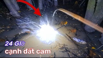 Cắm trại 24 giờ ở maren,cạnh biên giới cambuchia.#p52 youtube câu cá hóc môn.