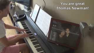 Video thumbnail of "Thomas Newman Piano Solo "Creek House""