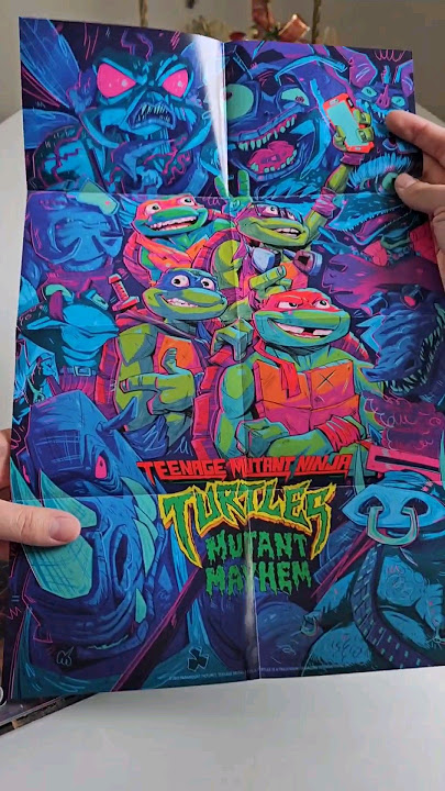 Teenage Mutant Ninja Turtles Mutant Mayhem 4k Movie Steelbook #bluray #movies #4k