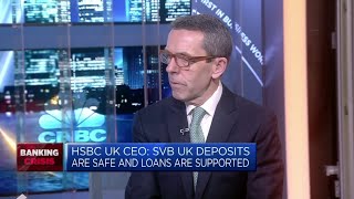 HSBC UK Bank CEO explains how UK arm of Silicon Valley Bank was bought for £1