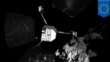 Rosetta Mission: Philae lander conducts tests and sends crucial comet data back to Earth before bat