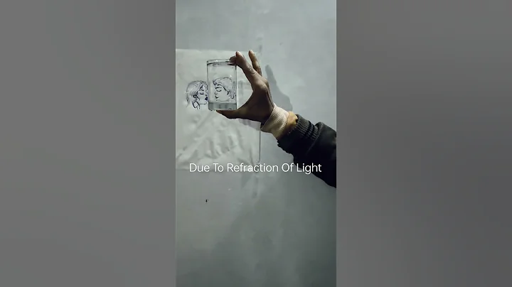 Love Creation By Refraction Of Light#trending#love#experiment#physics#funny#short#ssc#kiss#light