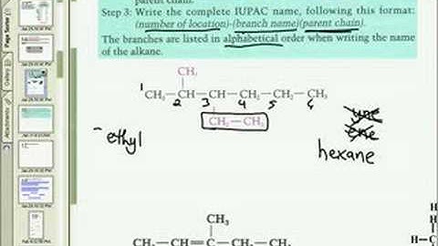 Naming Hydrocarbons 1
