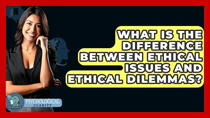 What Is The Difference Between Ethical Issues And Ethical Dilemmas? - Philosophy Beyond
