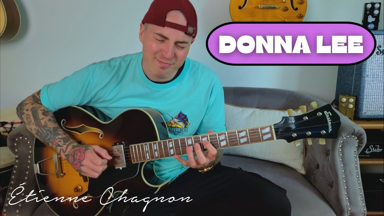 Donna Lee - Jazz Guitar Improvisation - YouTube