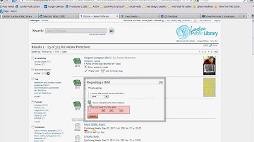 How to place a hold on an item