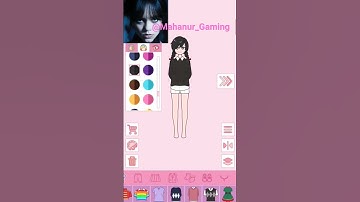 Wednesday avatar in lily