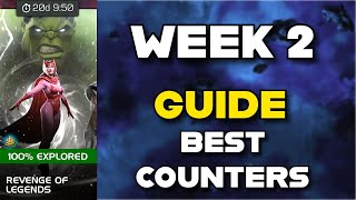 Revenge Of Legends Week 2 Guide And Best Counters | Mcoc | Marvel Contest Of Champions
