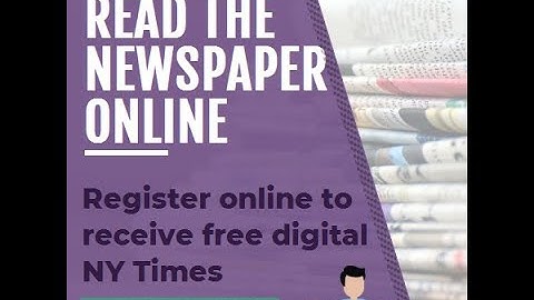 Ask a Librarian: How do I get free NY Times?