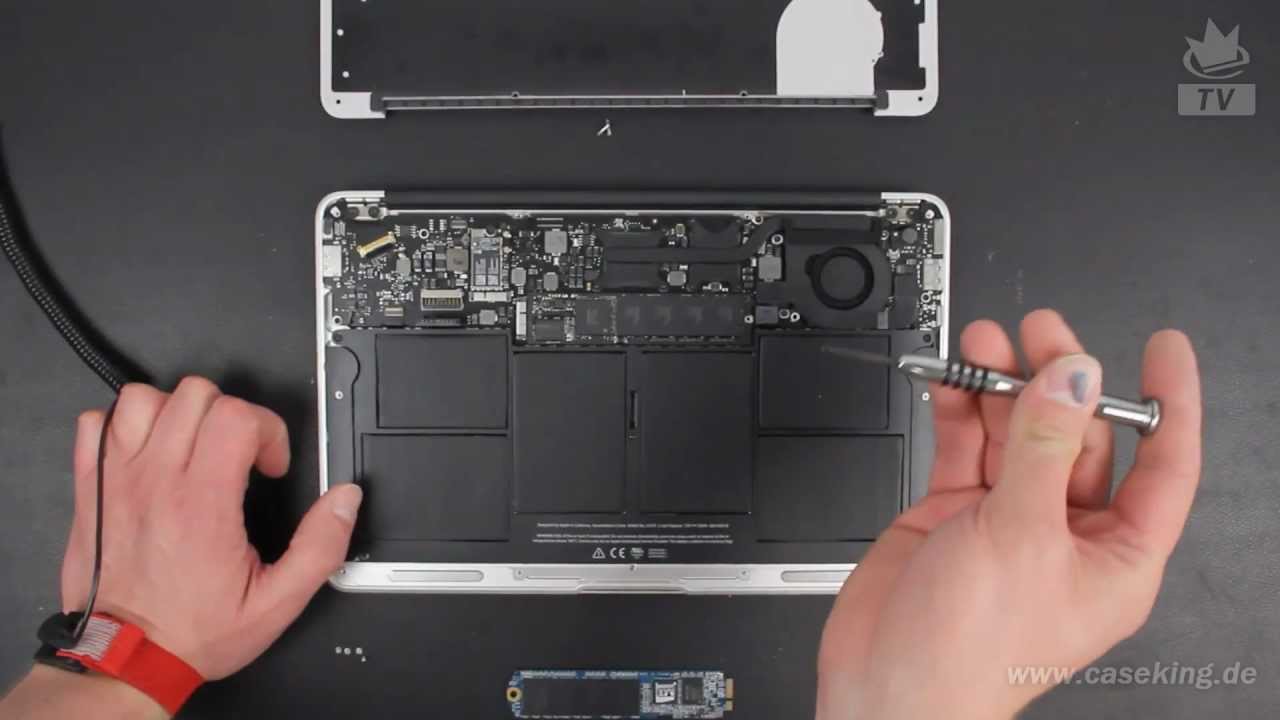 Apple MacBook Air Low Profile SSD Katana Umbau Tutorial - Caseking TV -  YouTube