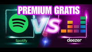 📺SPOTIFY Premium VS DEEZER Premium📱 Gratis (moods)❤️💛💚