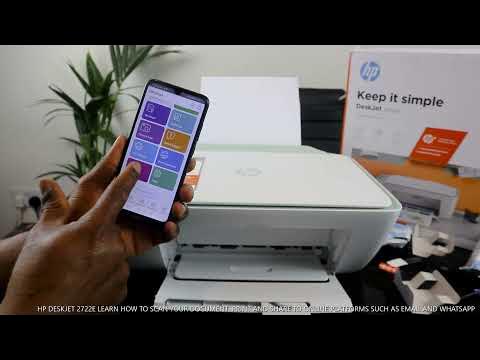 HP DESKJET 2710E WIRELESS PRINTER LEARN HOW TO SCAN YOUR DOCUMENTS, PRINT  AND SHARE ONLINE 