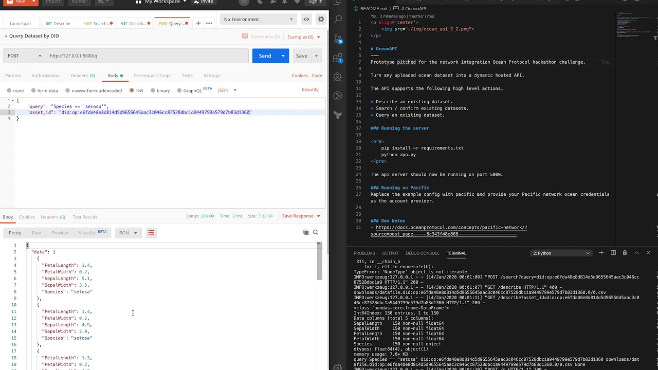 Ocean Api OceanAPI - An easy to use API interface for Ocean Protocol assets ...