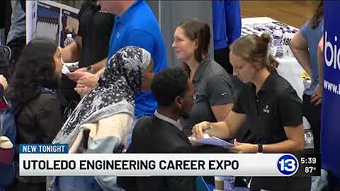 13 ABC: UToledo Engineering Career Expo