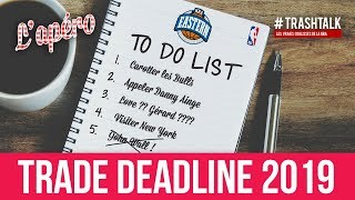 NBA Trade Deadline 2019 : on fait le point sur toutes les équipes de l'Est !