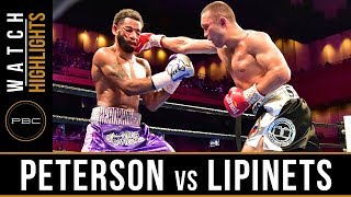 Peterson vs Lipinets  HIGHLIGHTS: March 24, 2019 - PBC on FS1