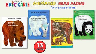 Brown Bear, Brown Bear What Do You See Read Aloud Animated Book | Eric Carle Bedtime Stories
