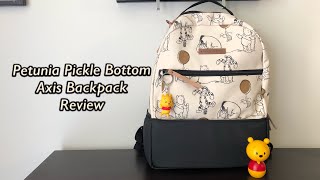 Petunia Pickle Bottom Axis Backpack Winnie The Pooh And Friends Review!