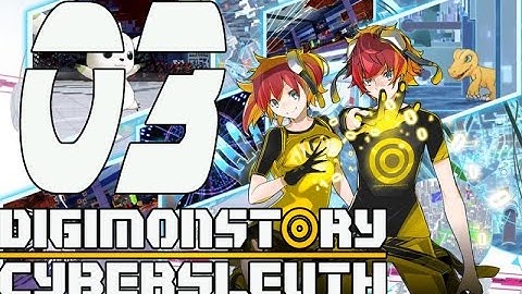 Digimon Story Cyber Sleuth - Gameplay Walkthrough Part 3 - Eng (PS4, VITA) No Commentary