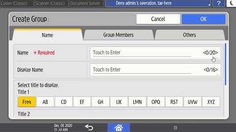 Managing the Address Book on Your Ricoh/Savin IM Series Device