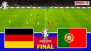 GERMANY vs PORTUGAL - FINAL UEFA EURO 2024 | Full Match All Goals | eFootball PES Gameplay PC