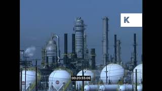 1990s Los Angeles, Oil Production Plant, Oil Refinery, Factory