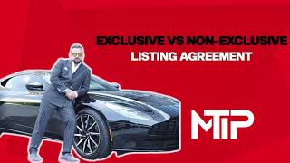 Exclusive Vs Non Exclusive Listing Agreement