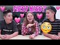 FIRST KISS STORY!!! 😳(EMBARRASSING)😘 | Brock and Boston