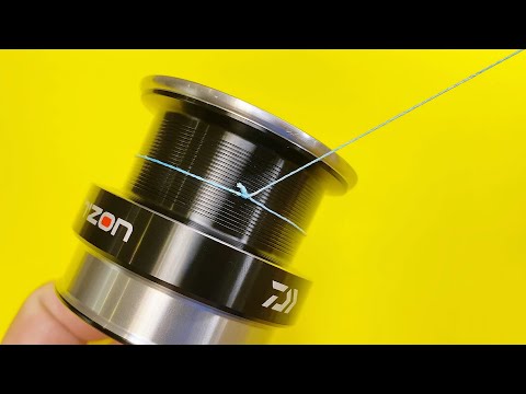 Супер узел как привязать леску к любой катушке — надежность в 200. Полезные лайфхаки и самоделки